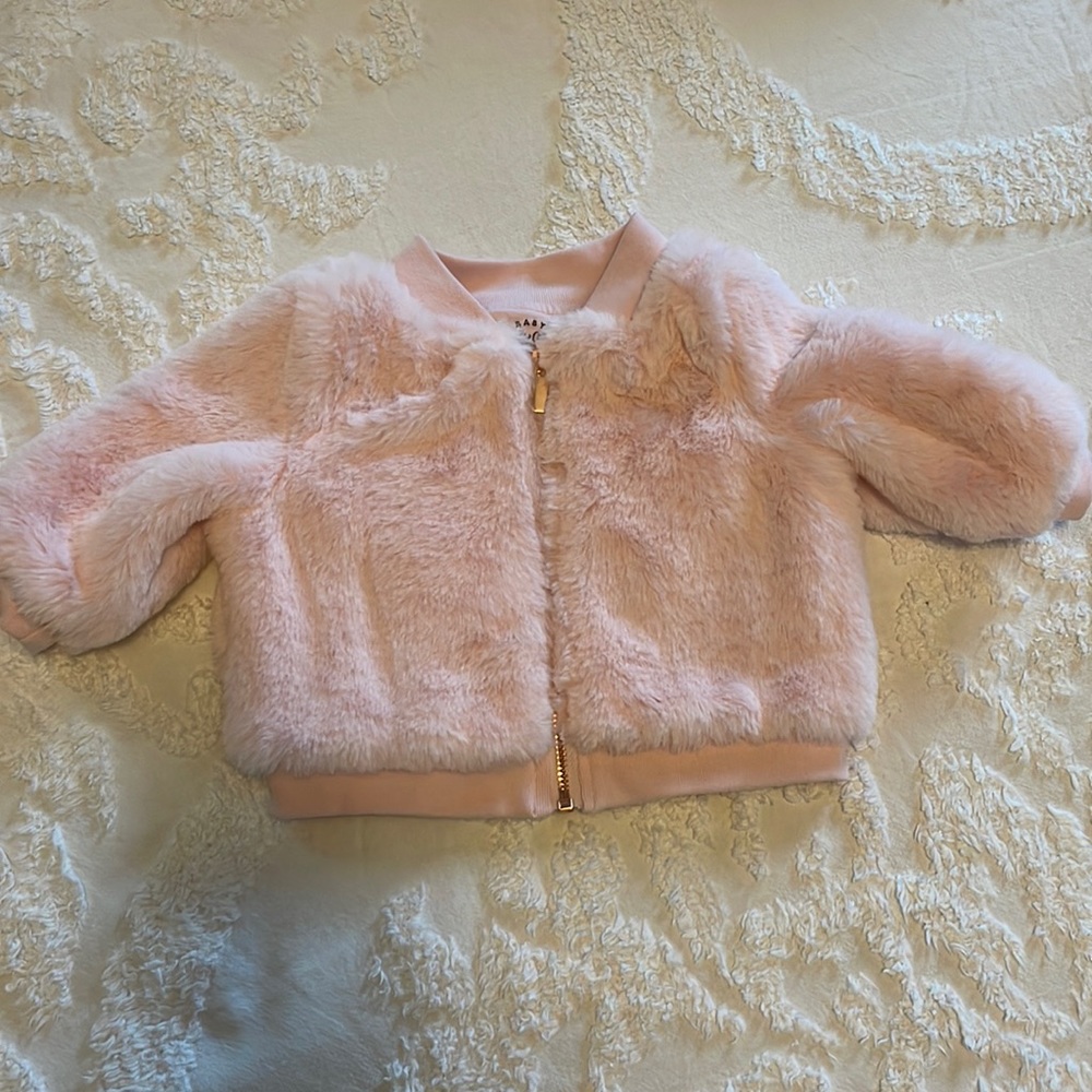 Faux fur jacket